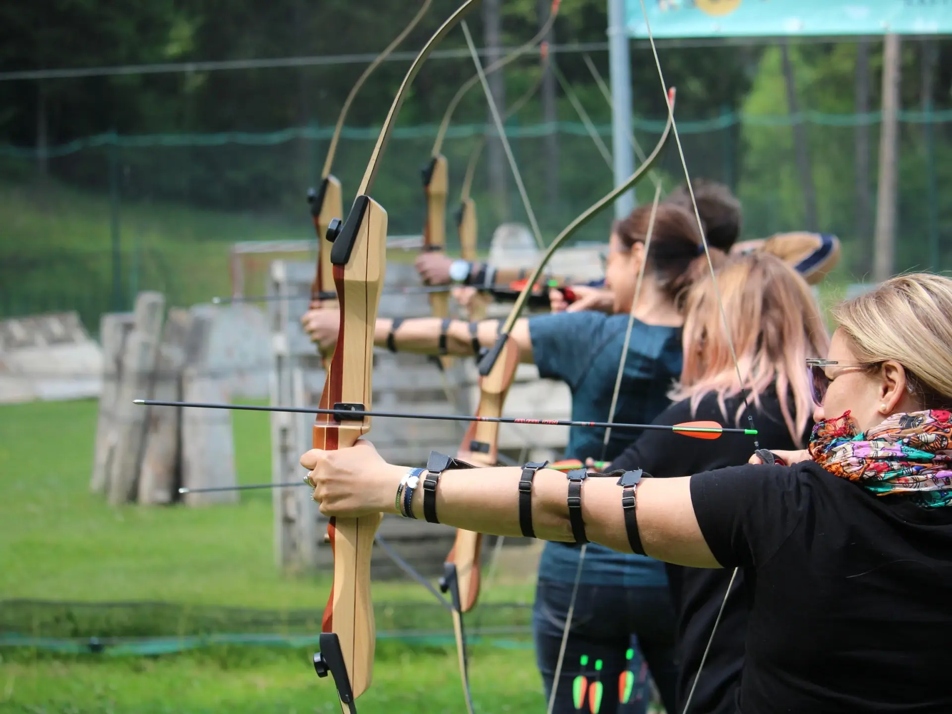Nuovo Campo Di Tiro Con L'arco All'apropark